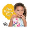 Tettonia Máquina de hacer gofres para niños y mini hacer