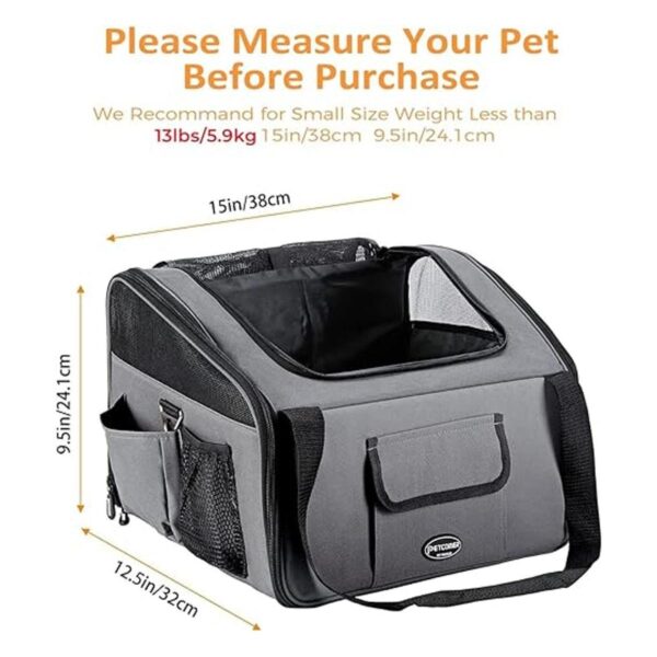 Elevador para asiento de coche Pettom para perros y gatos_2