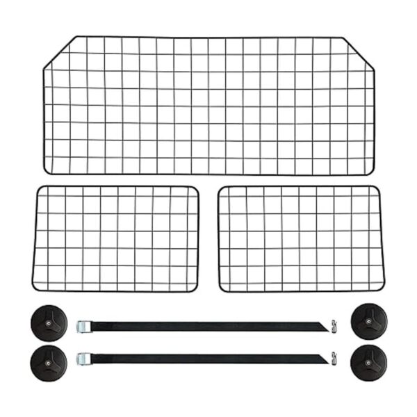 NOAMOO Barrera de coche para perros de 38 a 66.5 pulgadas