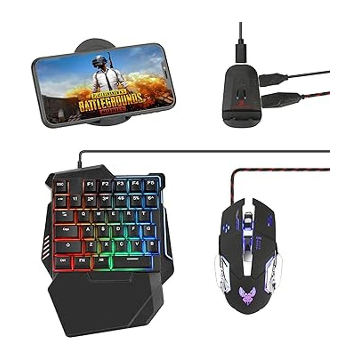 Laelr Combo de teclado y mouse para juegos con una sola