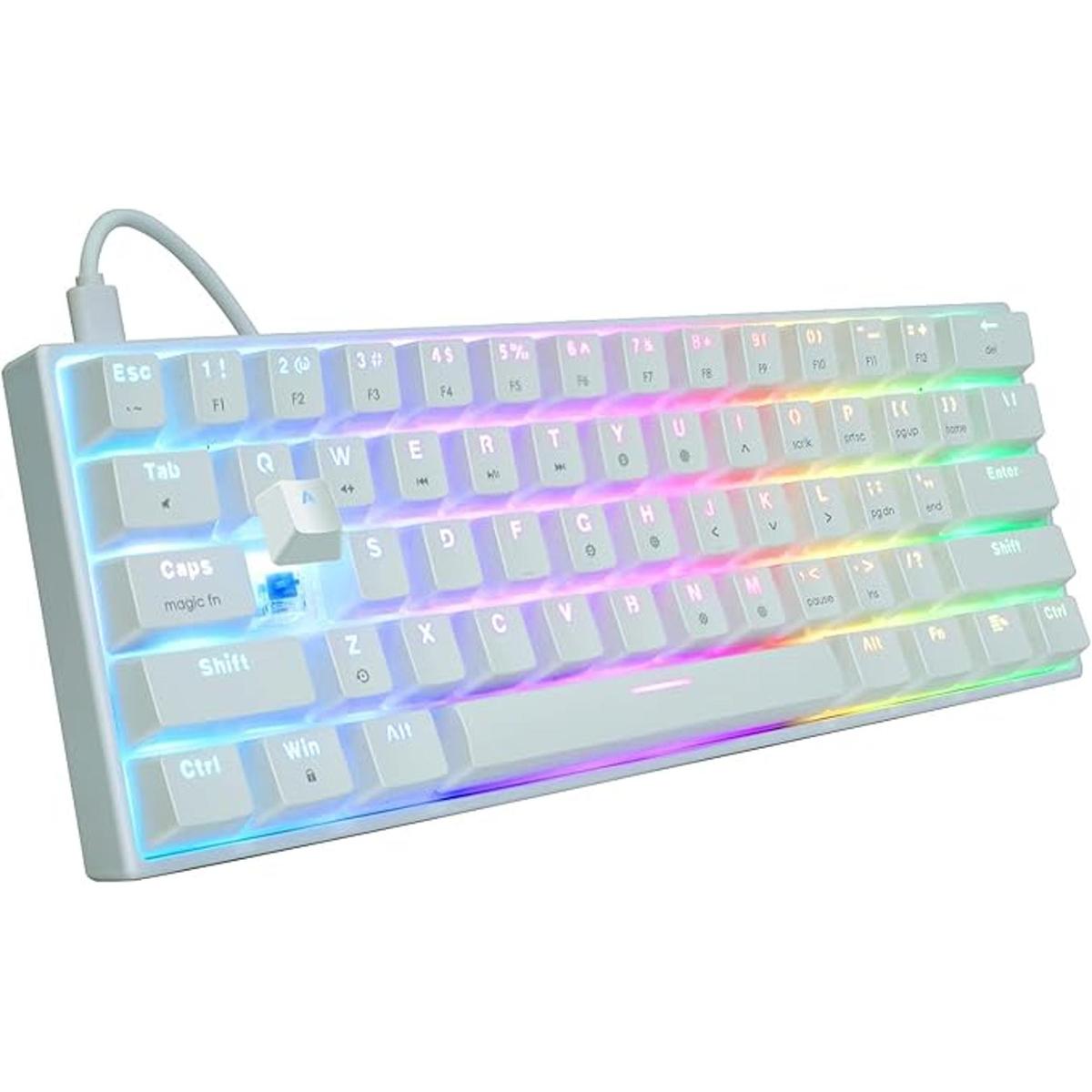 FANTECH MAXFIT61 RGB Teclado mecánico 60 con cable 61