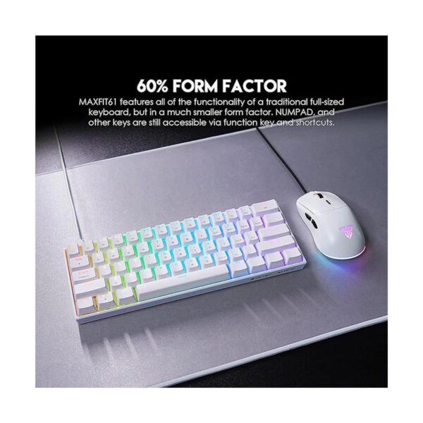 FANTECH MAXFIT61 RGB Teclado mecánico 60 con cable 61_4