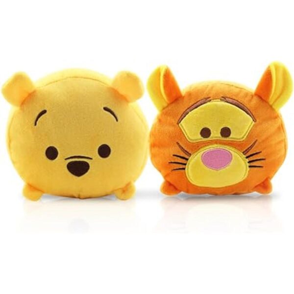 Finex Juego de 2 cojines largos apilables de peluche_2