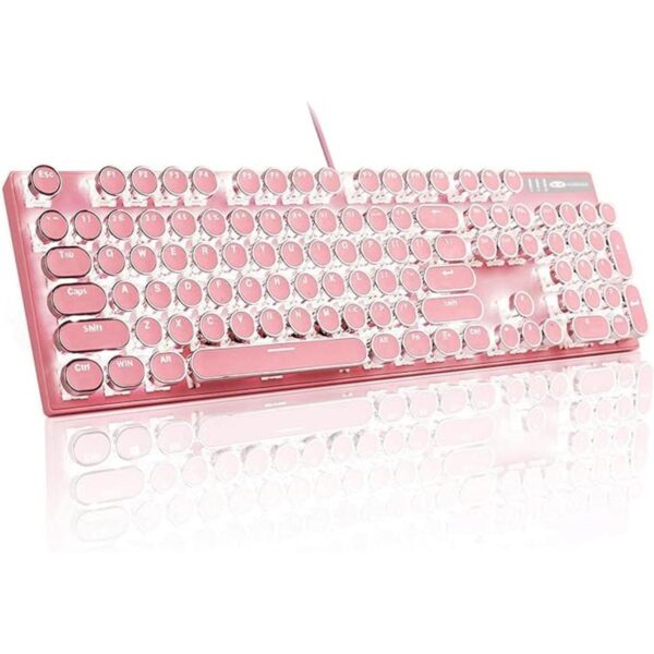 MageGee Typewriter Teclado mecánico para juegos teclado_1