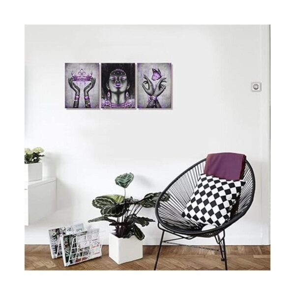 Kalormore Lienzo Giclée de moda para mujer afroamericana_2