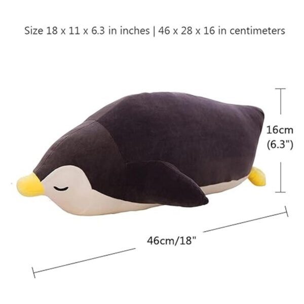 MMTTAO Juguete de peluche de pingino de peluche de 18_2