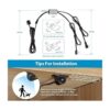 Litever Kit de luz segura LED. Activado con sensor de_2