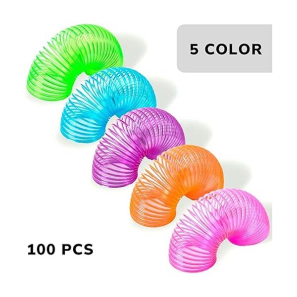 Juguetes a granel juguete Slinky 100 piezas de mini_2
