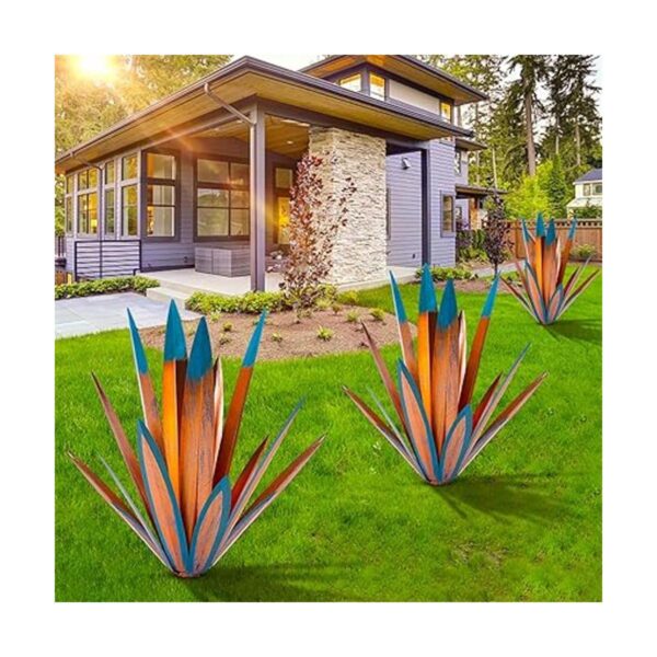 Metal Tequila Country Sculpture DIY Tequila Plant Home_2
