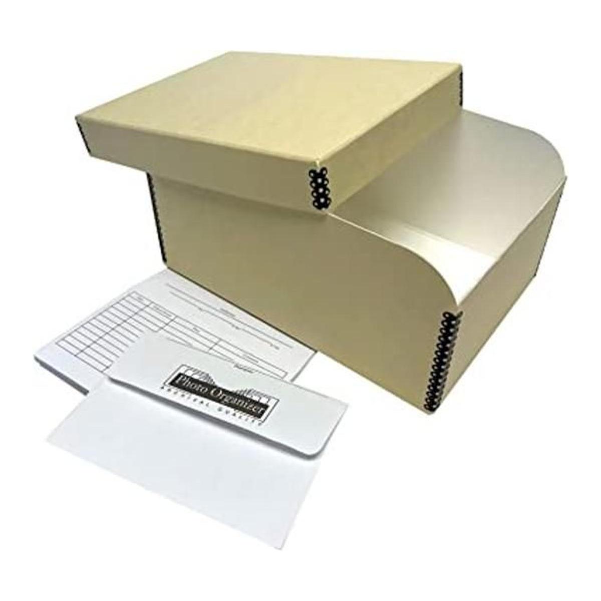 Lineco Infinity Caja de archivos de fotos de 4 x 6 con