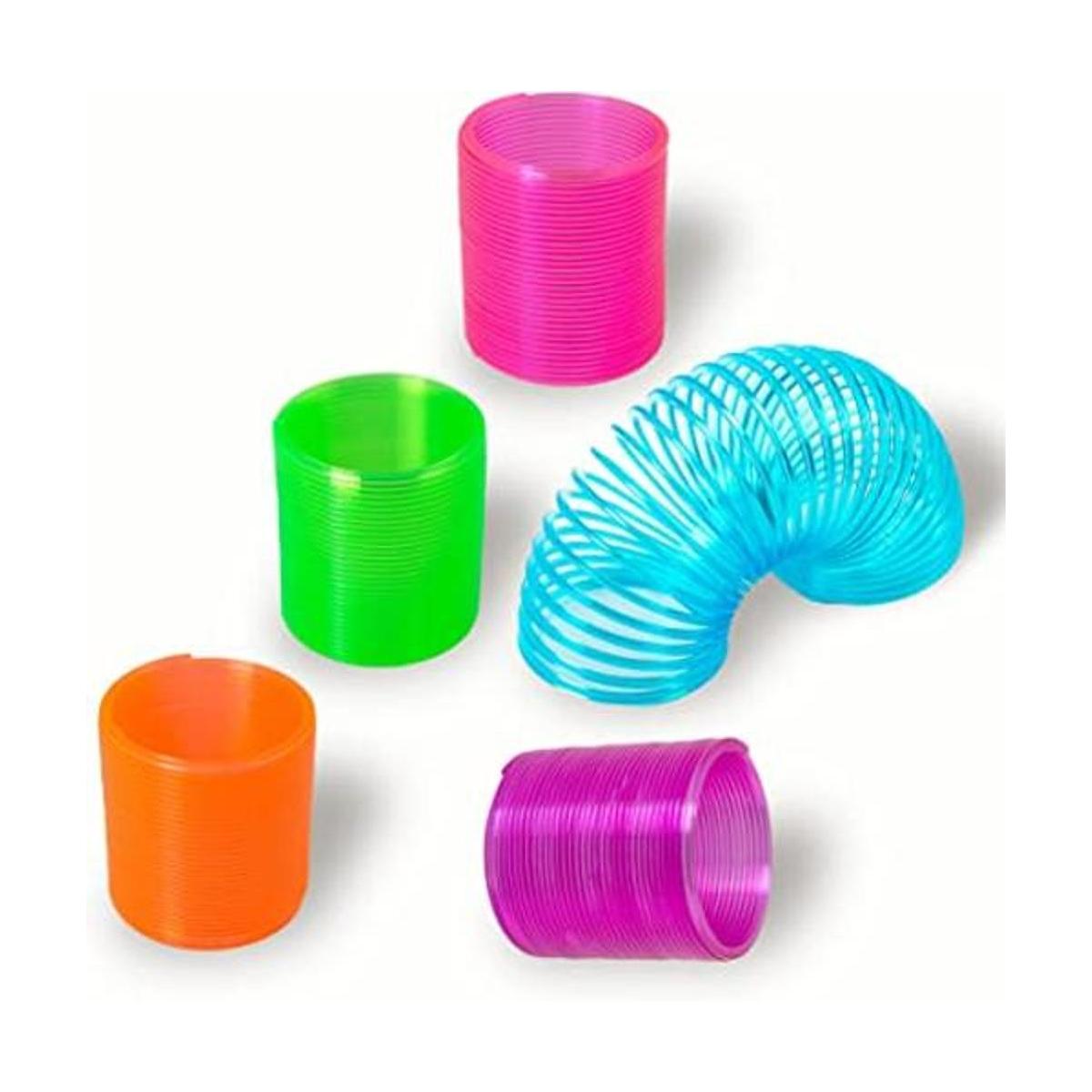 Juguetes a granel juguete Slinky 100 piezas de mini
