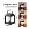 LETRY Lámpara de mesa para exteriores linterna LED de 3_2