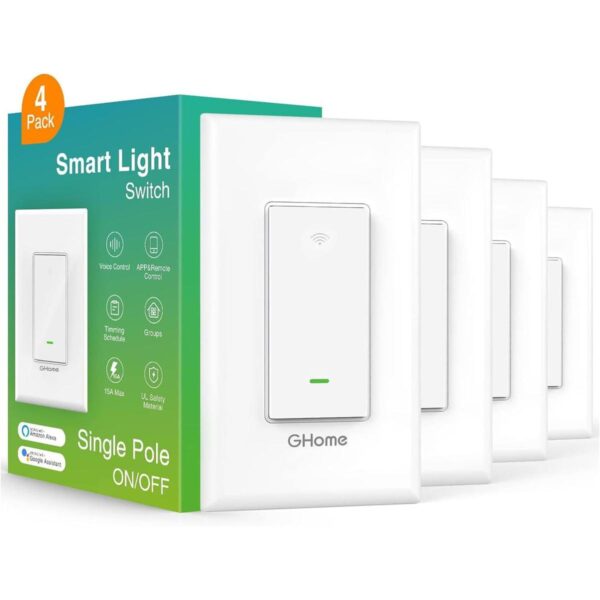 GHome Interruptor inteligente interruptor de luz WiFi_1