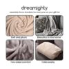 Dreamighty The Cozy Hug Manta acogedora con mangas para_6