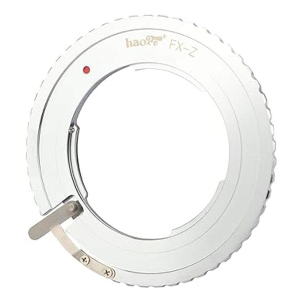 Haoge Adaptador de montura manual para lente Fujifilm XF_3