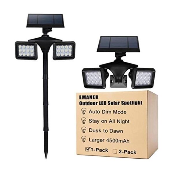 Luces solares de inundación y seguridad del atardecer al_1