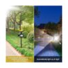 Luces solares de inundación y seguridad del atardecer al_3