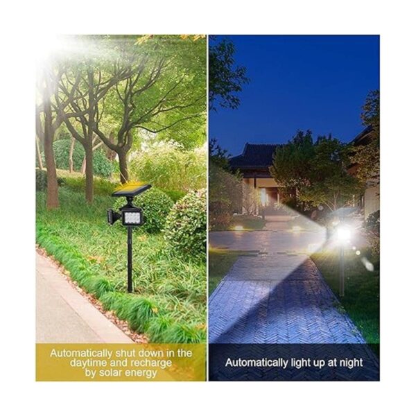 Luces solares de inundación y seguridad del atardecer al_3