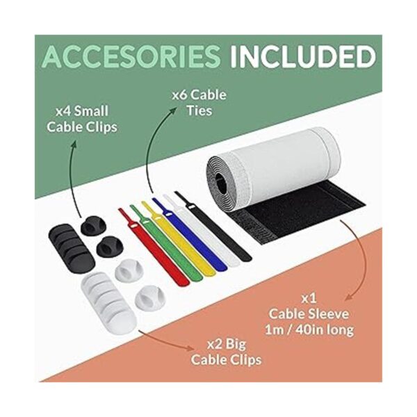 NATURE SUPPLIES Juego de dos cajas organizadoras de cables_2