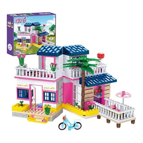 Dream Girls Juego de construcción de casa de playa con_1