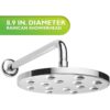 Homewerks HS31R125CH Alcachofa de ducha de lluvia de 8.9