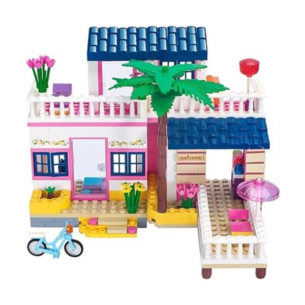 Dream Girls Juego de construcción de casa de playa con_3