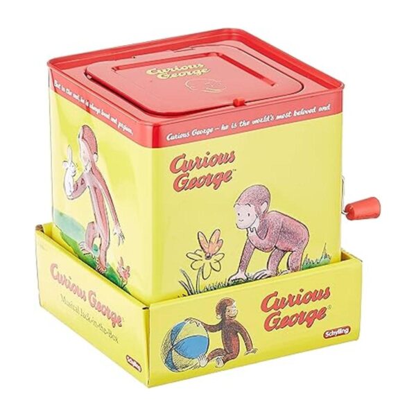 Muñeco en caja de sorpresas de Schylling Curious George_3