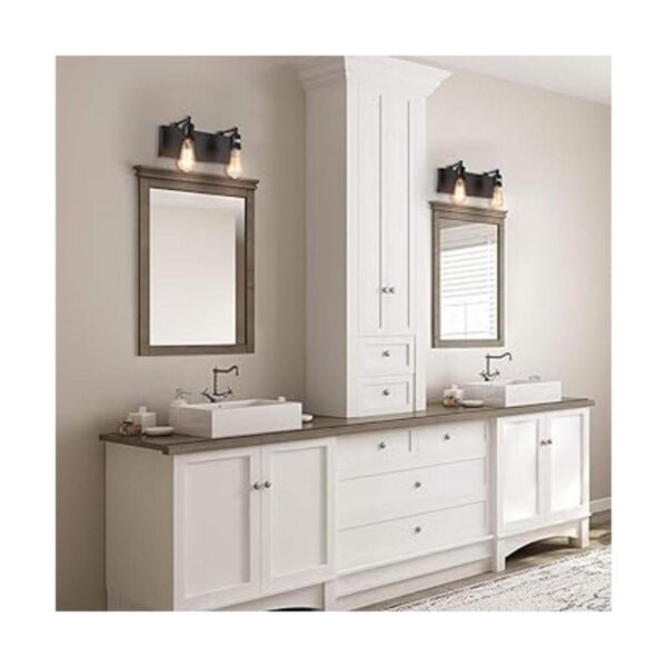 PUUPA 2 luces de tocador de baño moderno aplique de pared