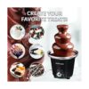 Nostalgia Fuente de fondue de chocolate de 24 onzas_4