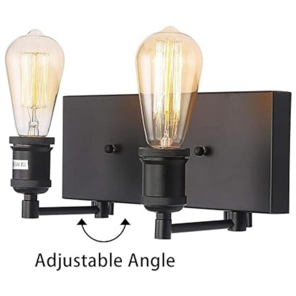 PUUPA 2 luces de tocador de baño moderno aplique de pared