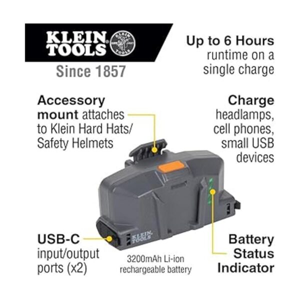 Klein Tools 29025 Batería portátil recargable de iones de