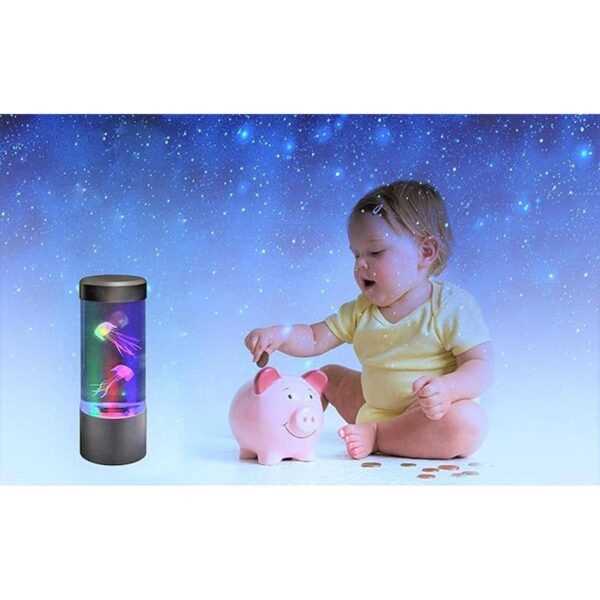 Lightahead Mini lámpara LED de medusas de escritorio con_3