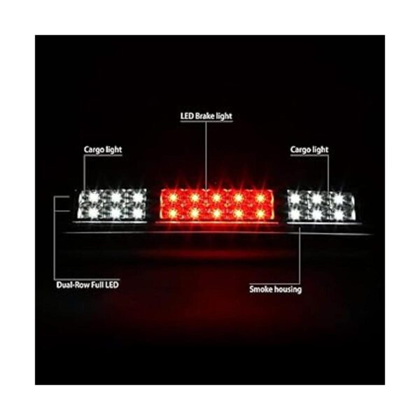 Lámpara de carga impermeable de doble fila LED de 3_3