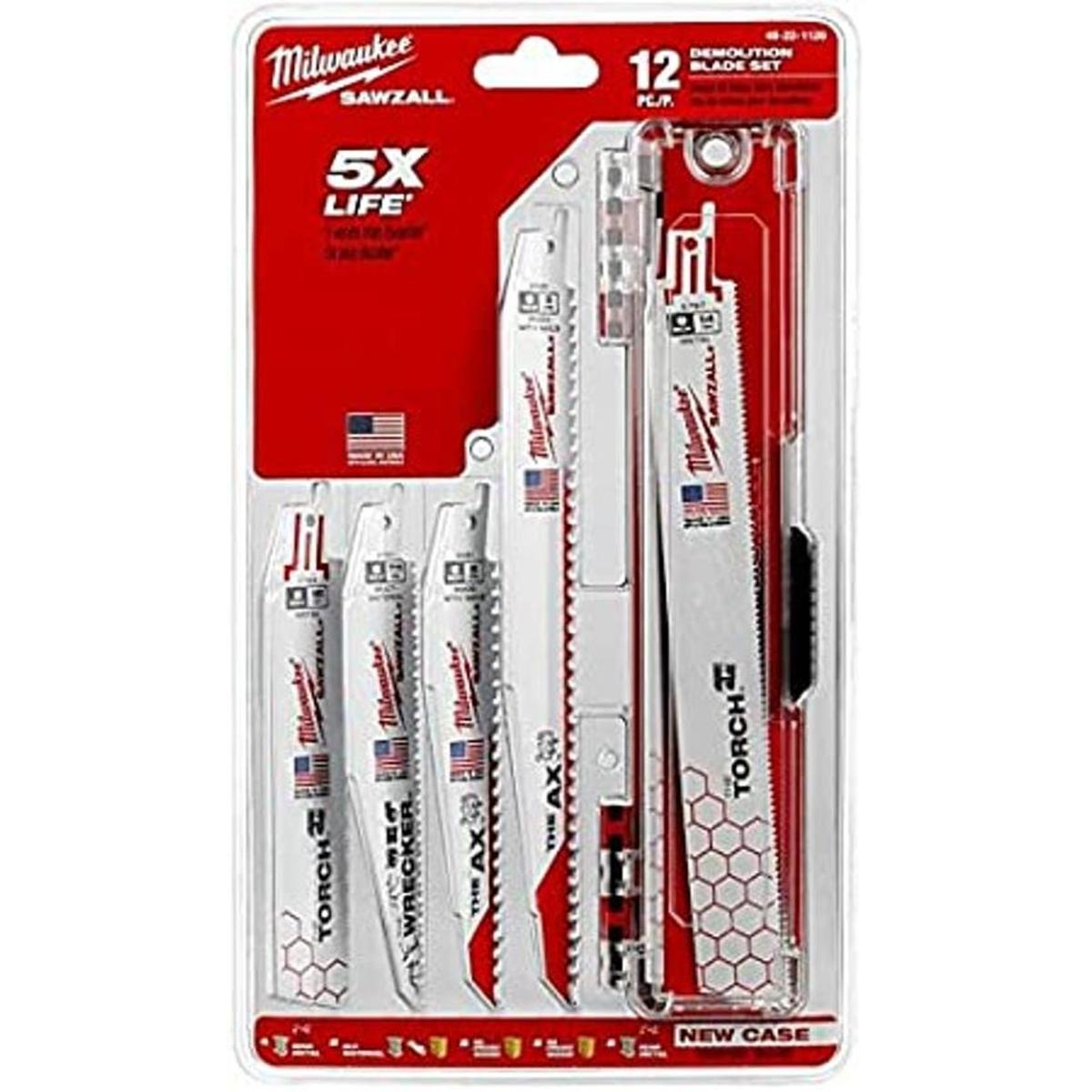 Milwaukee SAWZALL Ultimate Demolition Juego de hojas de