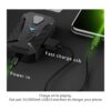 Combo de mouse y convertidor de teclado RGB para juegos