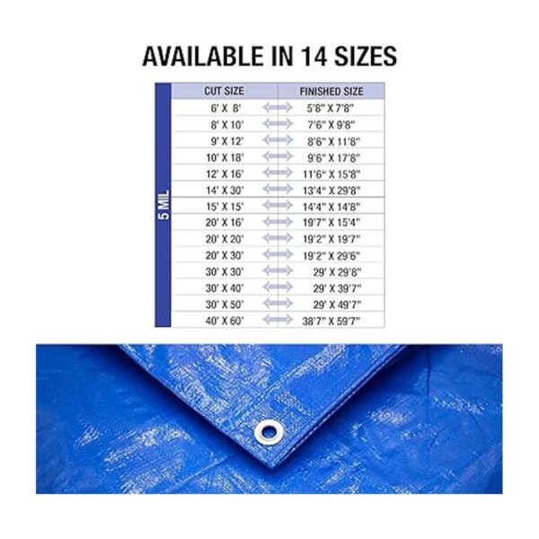 Dry Gear Lona duradera resistente e impermeable de 16 x_4