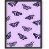 Haus and Hues Póster de mariposa vintage morado para_1