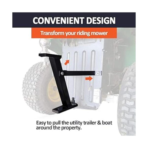 ELITEWILL Enganche de remolque para cortacésped tractor_2
