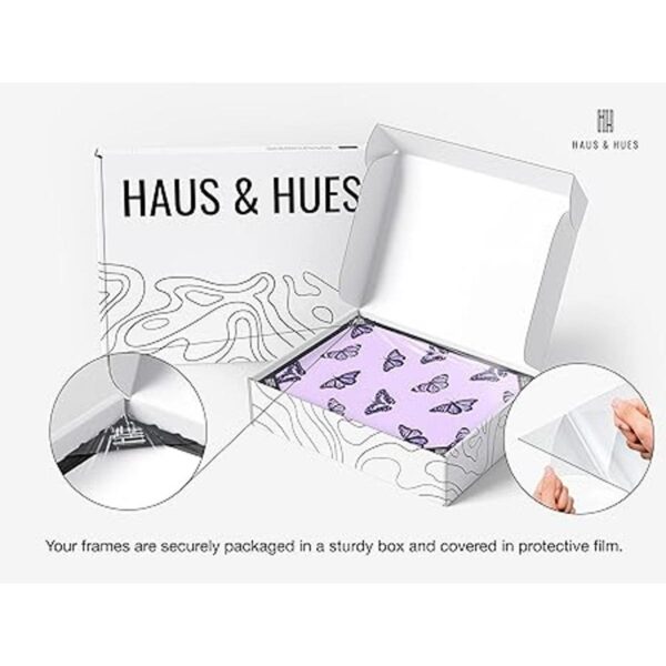 Haus and Hues Póster de mariposa vintage morado para_5