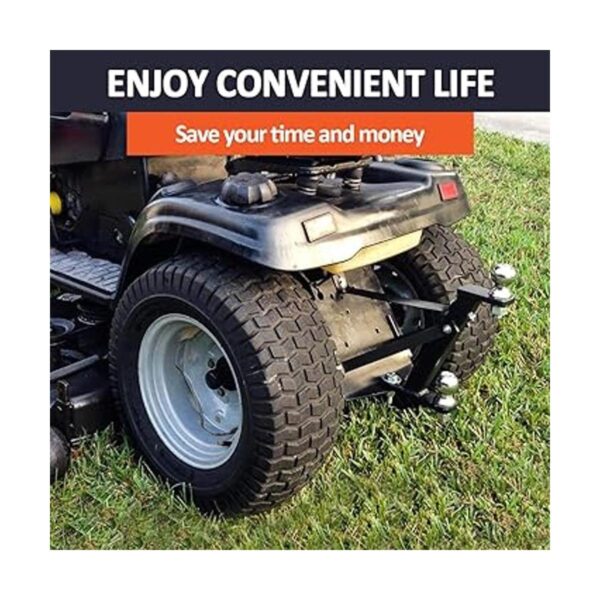 ELITEWILL Enganche de remolque para cortacésped tractor_4