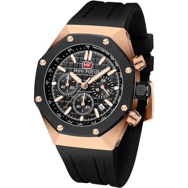Mini Focus Mens Watch Octagon Casual Wrist Watch_1