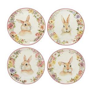 Certified International Easter Garden Plato de postre y_1
