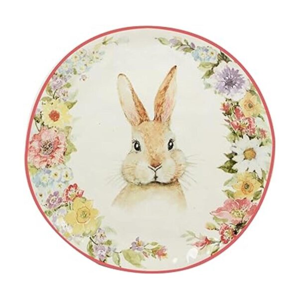 Certified International Easter Garden Plato de postre y_3