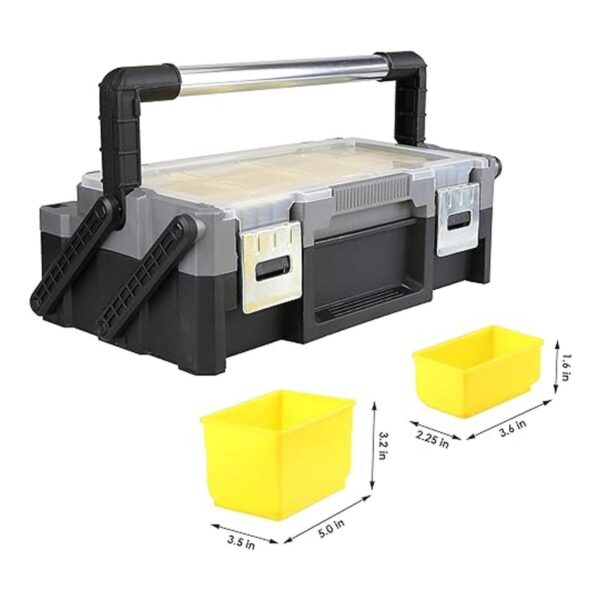Olympia Tools Caja de herramientas portátil de 18.0 in con