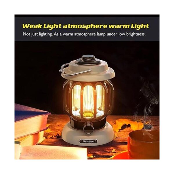 PINSAI Linterna LED de campamento luz de camping de metal_2