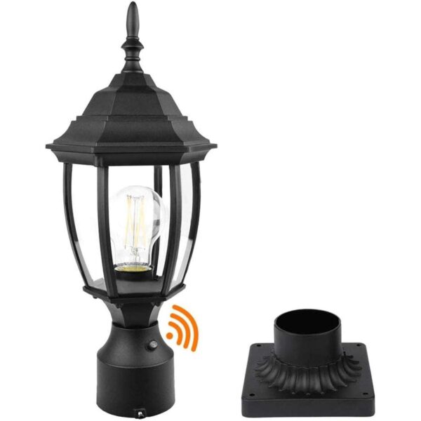 PARTPHONER Luz de poste para exteriores del atardecer al_1