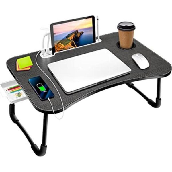 Escritorio de cama para laptop mesa plegable portátil con_1