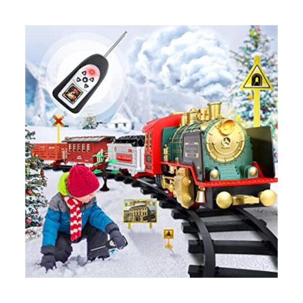 Juego de tren de control remoto juguete eléctrico de tren_1