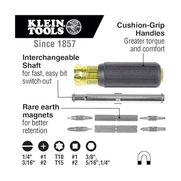 Klein Tools 80045 Kit de herramientas de destornillador y_2