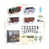 Juego de tren de control remoto juguete eléctrico de tren_4
